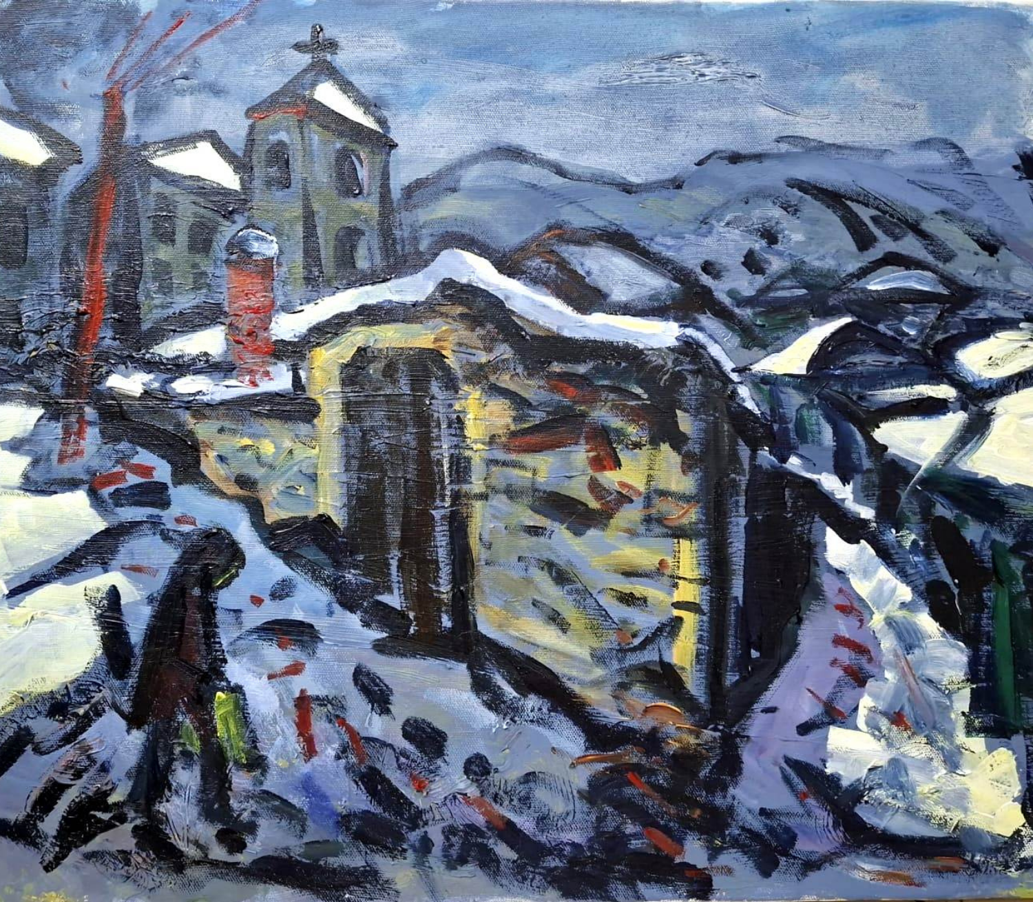 Winter in the Stone City