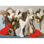 Women Figure with Instrument