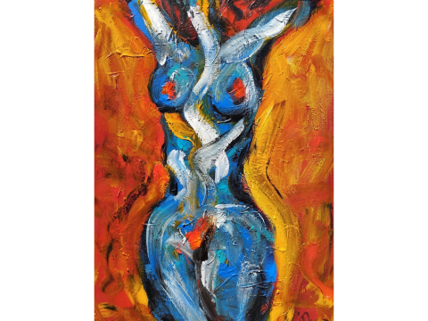 Blue Woman