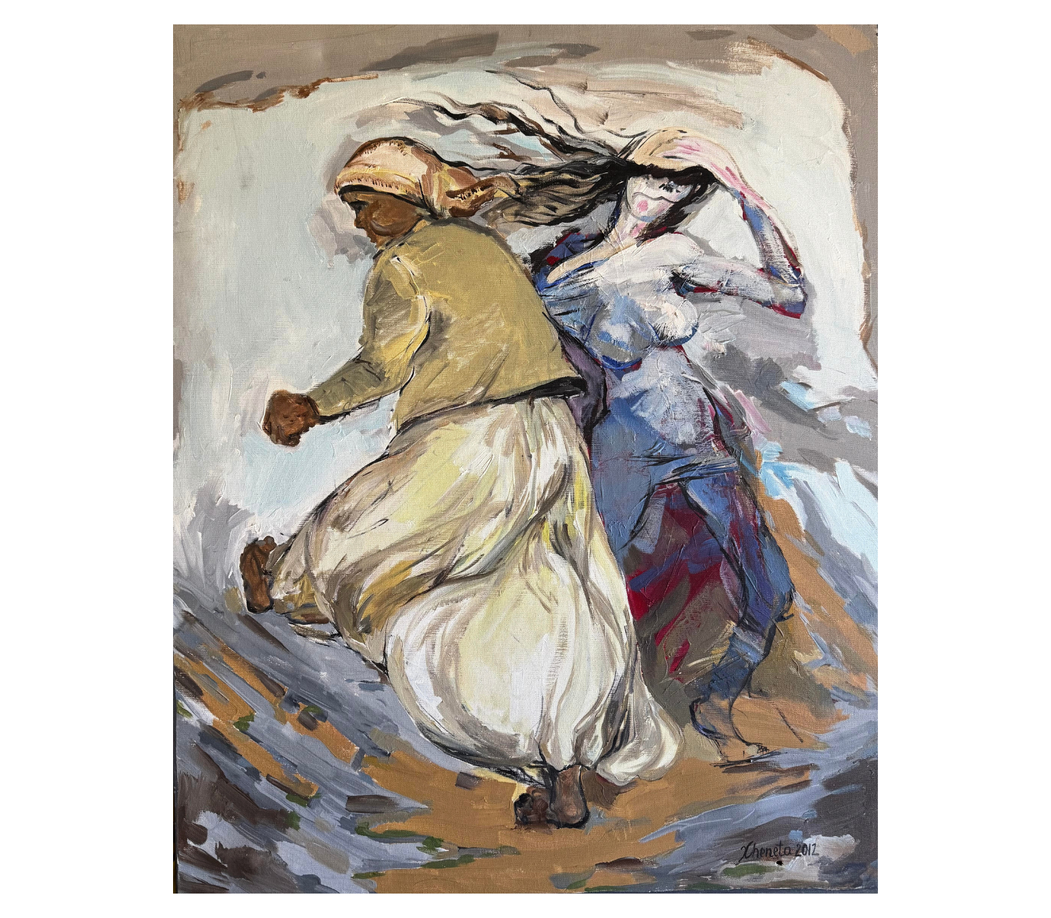 Figures in the Wind