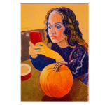Girl with Cellphone