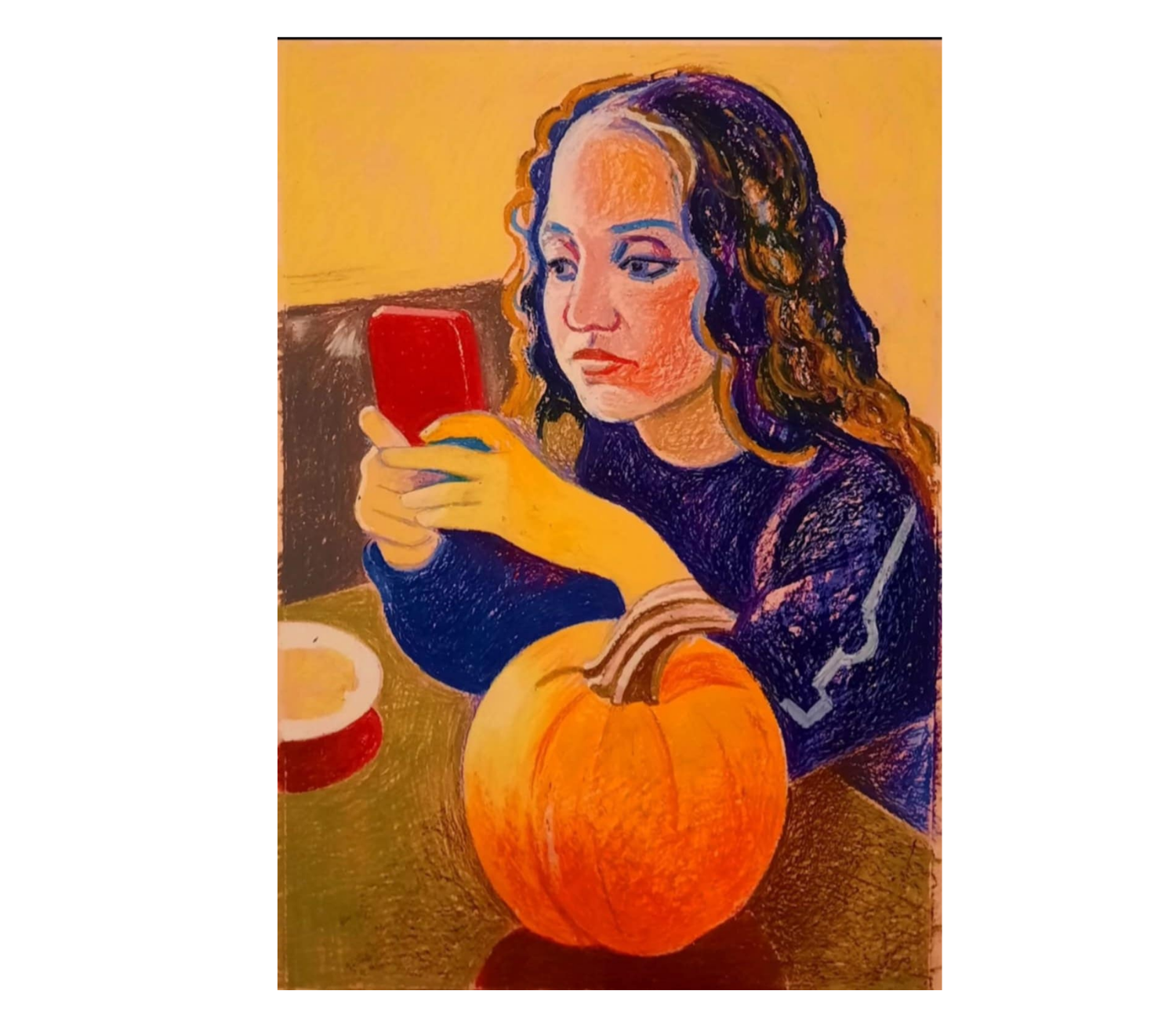 Girl with Cellphone