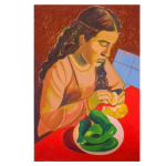 Girl with Tangerine