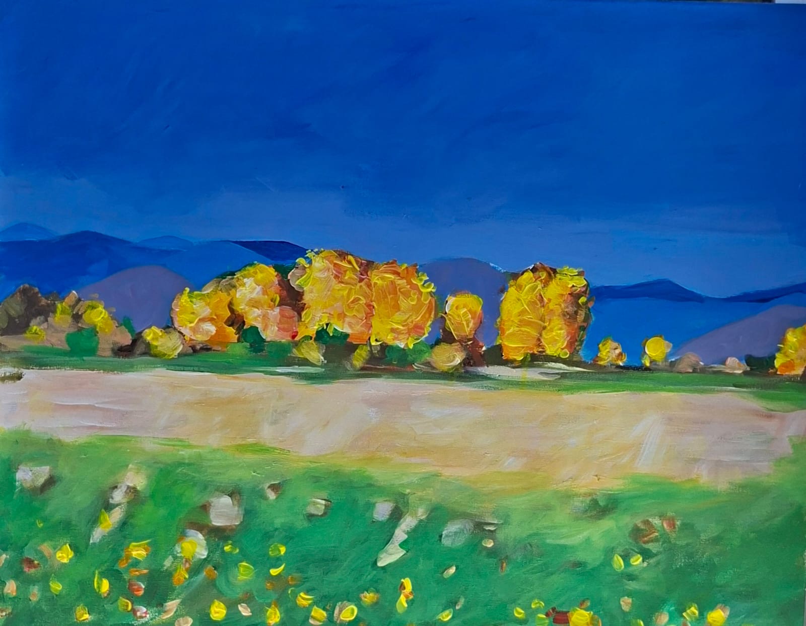 Golden Autumn in Erseke