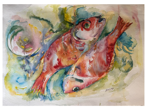 Still Life with Fish