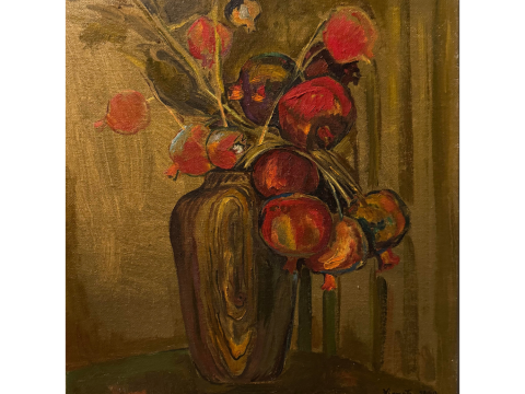 Still Life with Pomegranates
