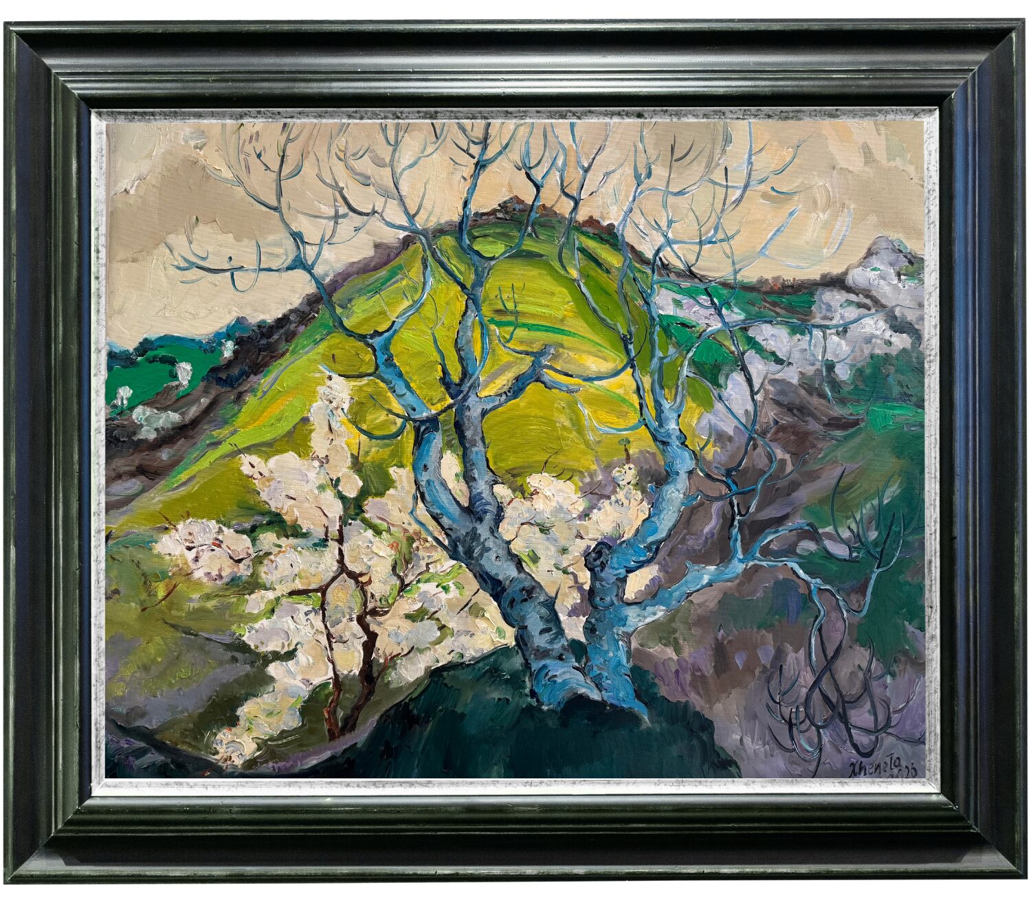 Mountain Hill in Spring