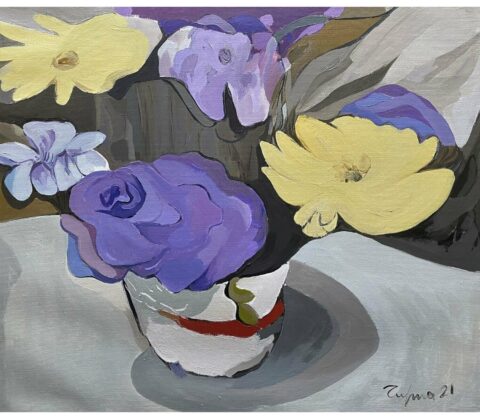 Serenade in Violet and Yellow