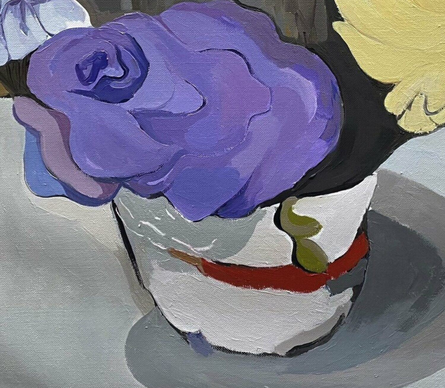 Serenade in Violet and Yellow