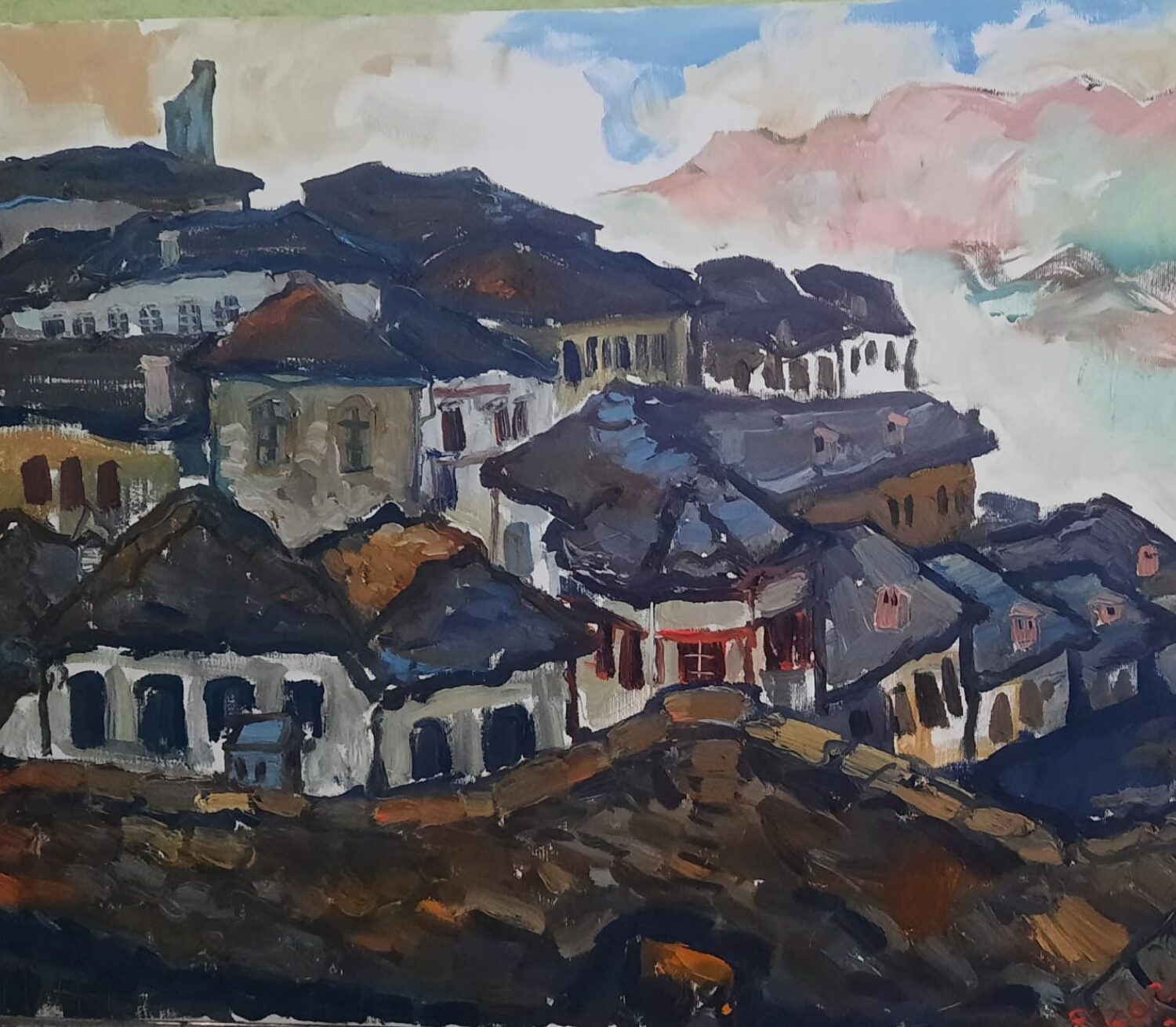 The Grey City Walls