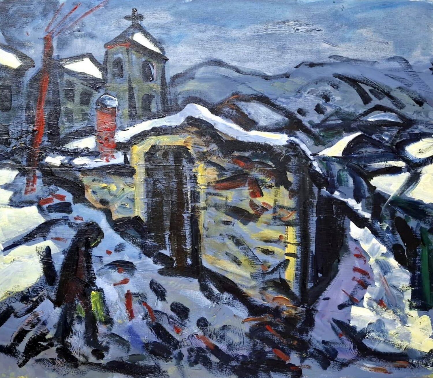 Winter in the Stone City